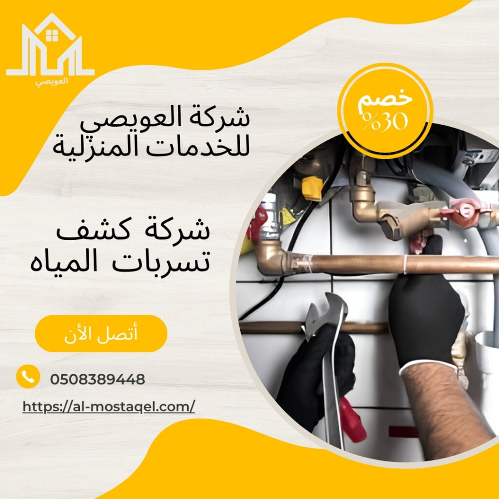 شركة كشف تسربات المياه بالطائف