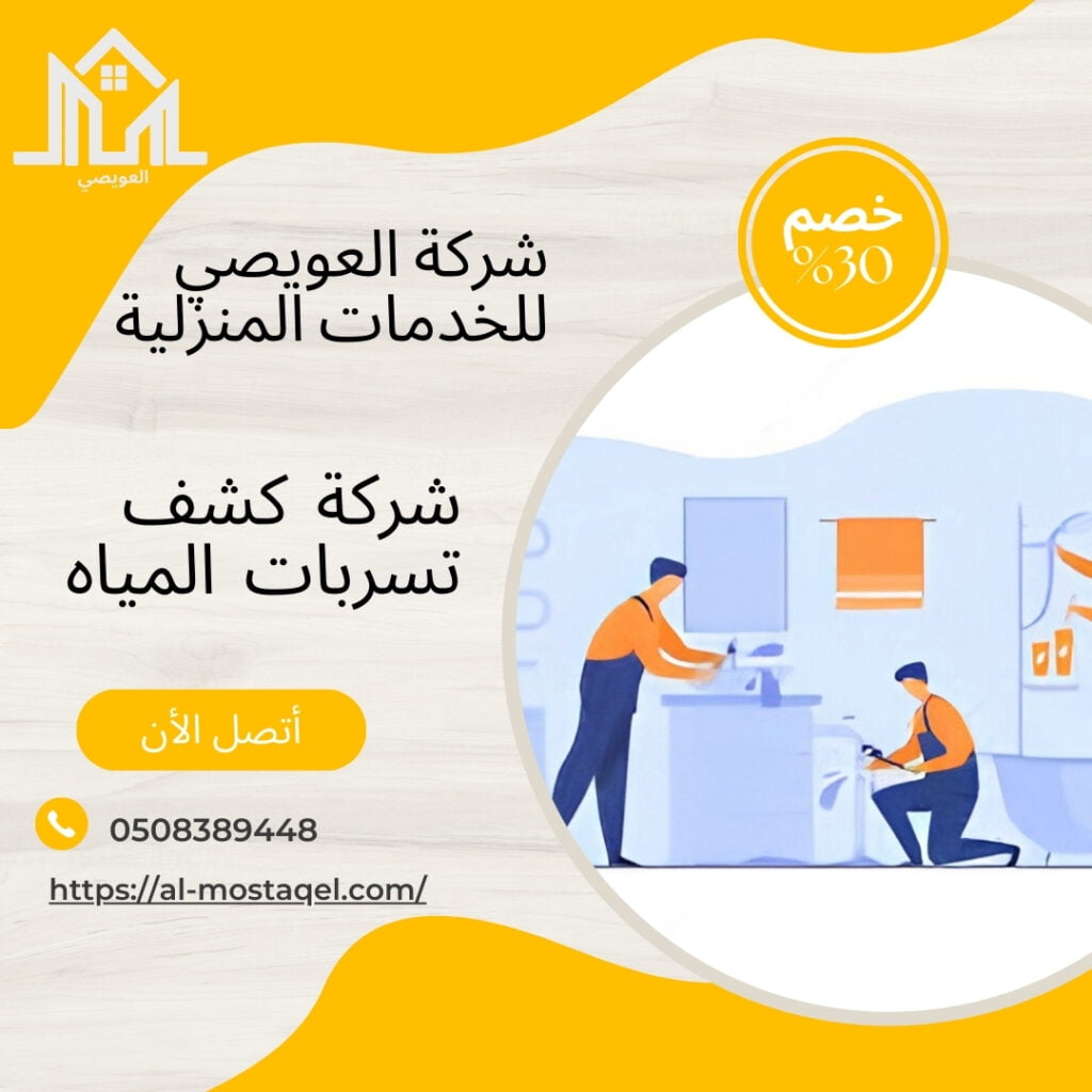 شركة كشف تسربات المياه بالطائف